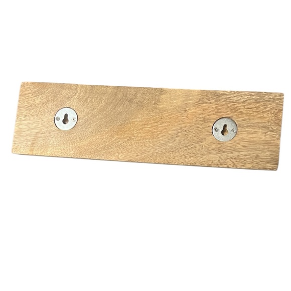 NWT 3 Butterfly Gold Toned Hooks mounted on wood panel - Picture 2 of 9